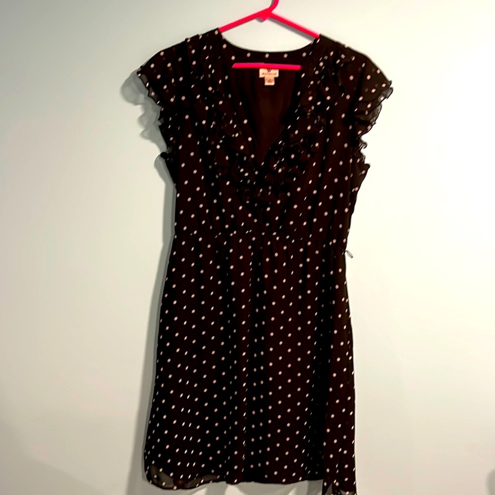 Worthington polka dot dress.